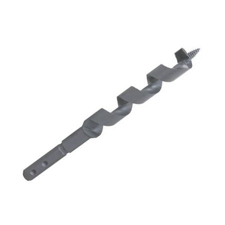 QUALTECH Nail Buster Auger Drill, Professional Grade, 138 Diameter, 18 Overall Length, Hex Shank, Right H DMS73-2150